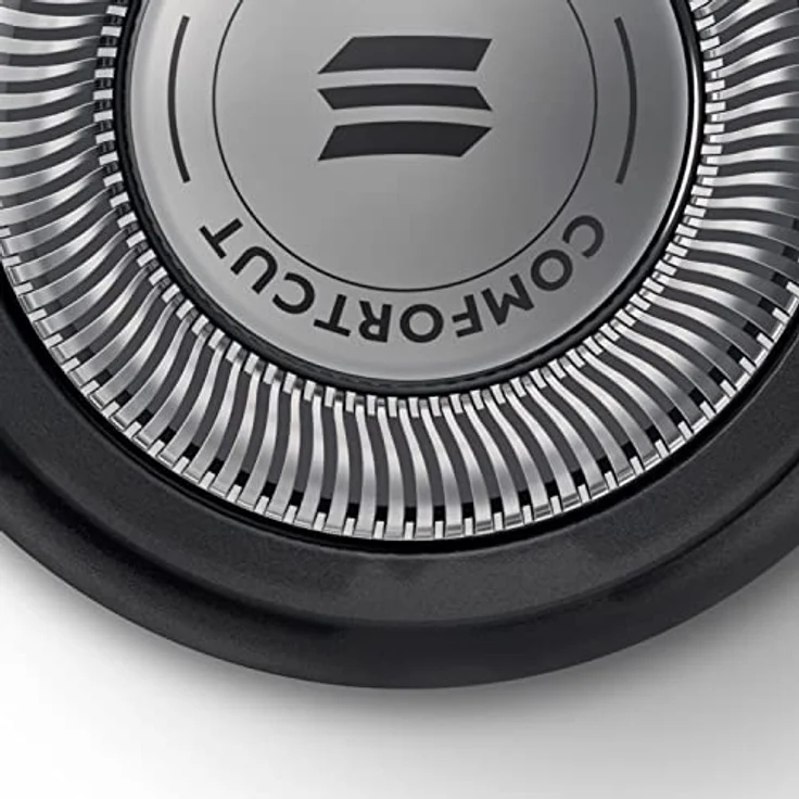 Philips S5050/04 Rotationsrasierer Herrenrasierer Nass- und Trockenrasur 3 rotierende Scherköpfe schwarz-blau – Bild 6