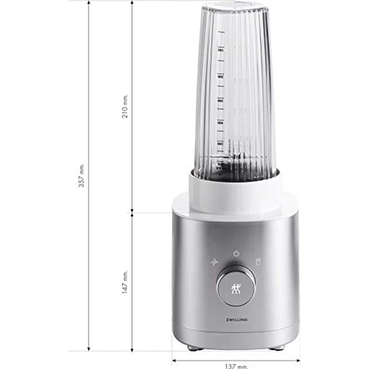 ZWILLING ENFINIGY Standmixer 600W 0,55 L Silber – Bild 7
