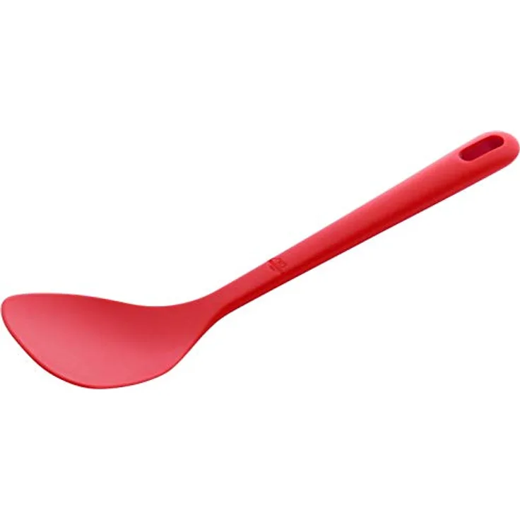 BALLARINI 28000-010 Silikon-Wok Spachtel, Rot - Langlebig und wasserabweisend