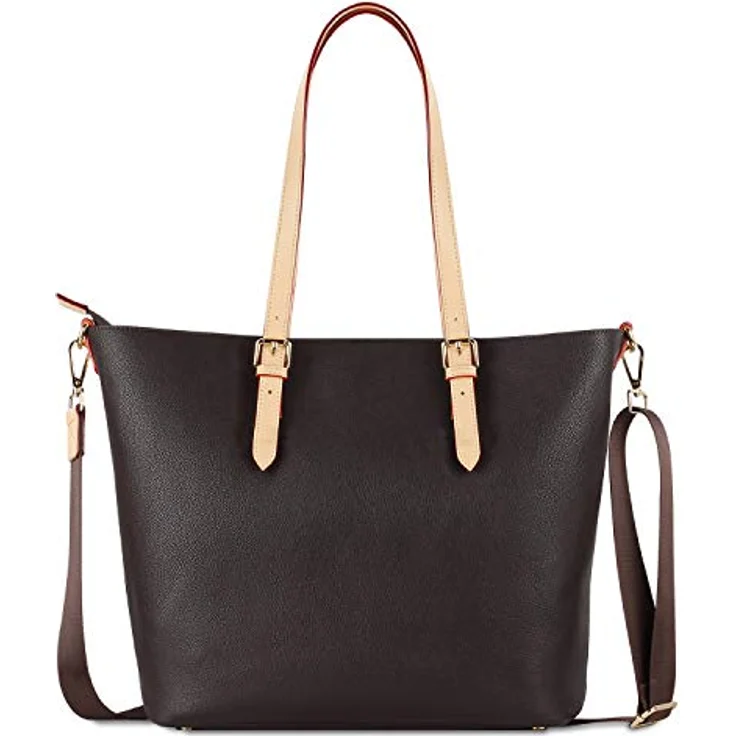 bugatti Shopper ELLA, 2-in-1 Einkaufstasche mit herausnehmbarer Innentasche, braun – Bild 3