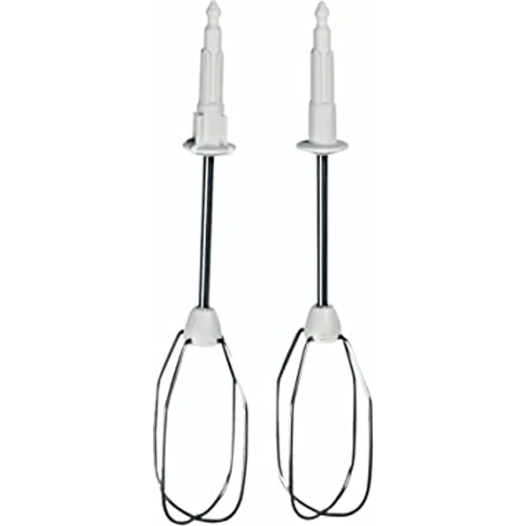 BSH Bosch Rührbesen 00659596 (2 Stück), Hanmixer-Zubehör, weiß, edelstahl – Bild 2