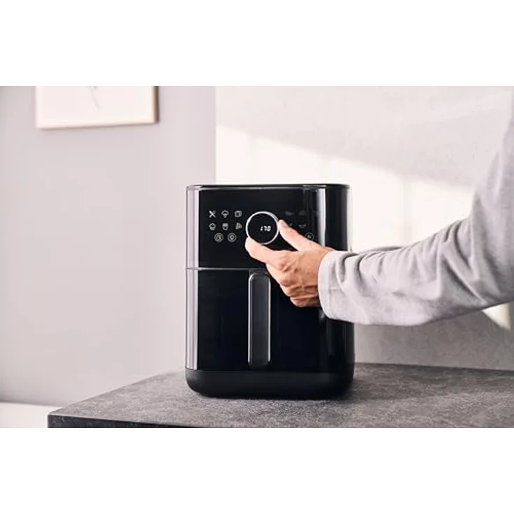 Zwilling Heißluftfritteuse Air Fryer Pro, 6 L mit Infrarot-Heizsystem und Wassersprühfunktion, schwarz – Bild 6