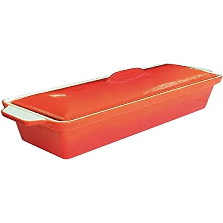 Vogue Terrinenform Gusseisen orange 1,3L – Bild 2