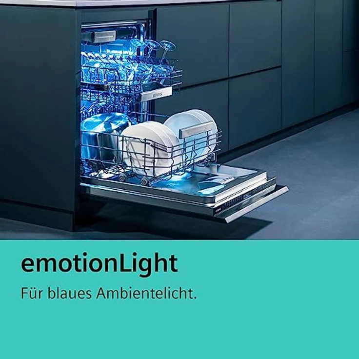 Siemens iQ500, Teilintegrierter Geschirrspüler, 45 cm, Edelstahl, SR55ZS10ME – Bild 5