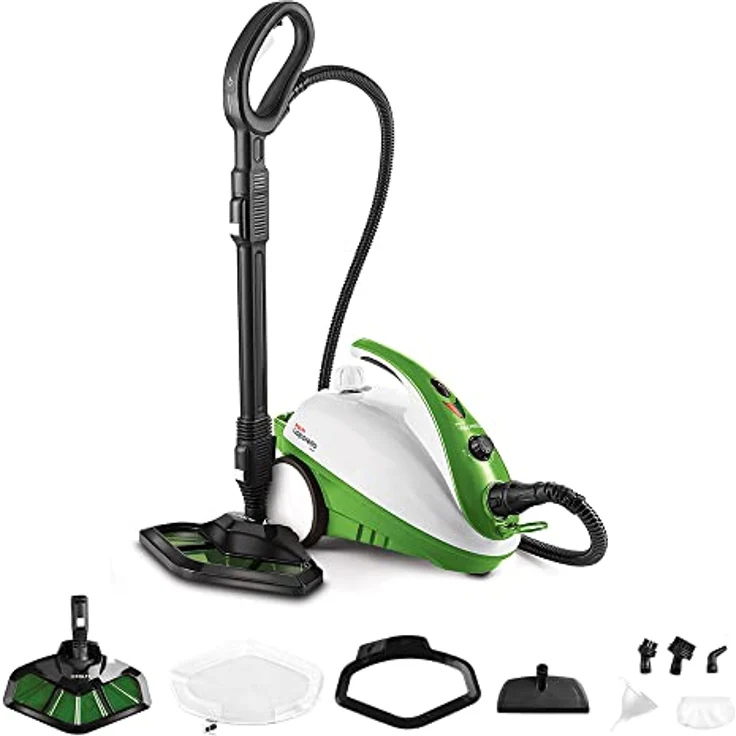 Polti Vaporetto Smart 35 _ MOP Dampfreiniger mit Bürste vaporforce, 3.5 Bar, tötet und beseitigt 99,99% der Viren, Keime und Bakterien – Bild 2