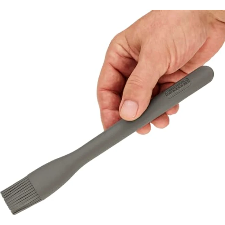 KAISER Silikonpinsel 2300669434, 100% Platin-Silikon, hitzebeständig bis 200 °C, spülmaschinengeeignet, grau – Bild 4