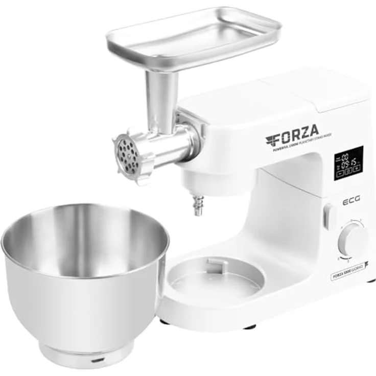 ECG FORZA 5500 Giorno Bianco, Küchenmaschine, Weiss – Bild 4