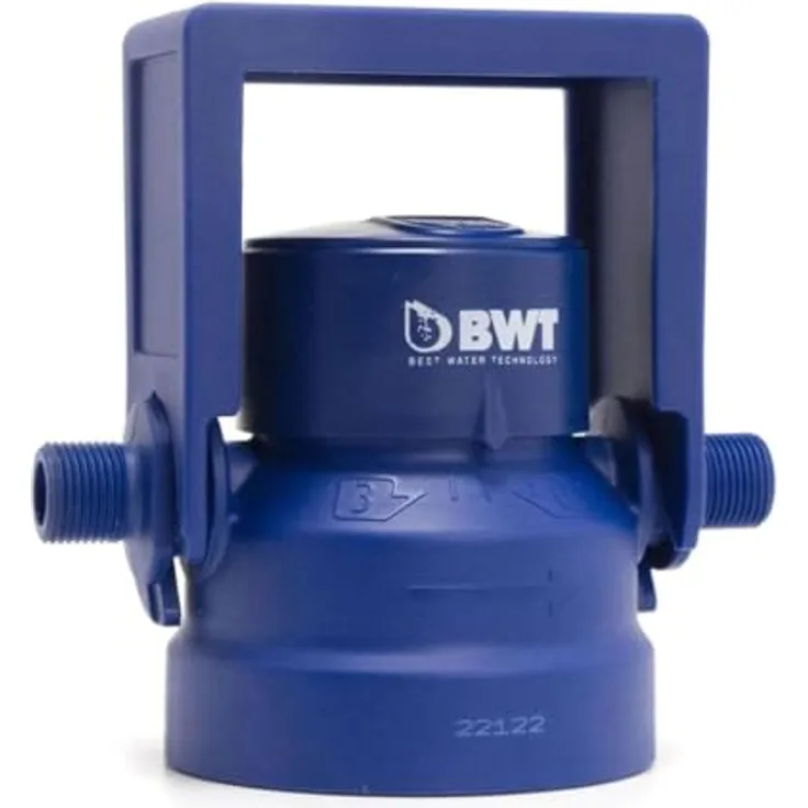 BWT Testa del filtro Bestmax per Acqua e altro per filtri a Candela S, V, M, XL, XXL, da 3/8", Universalfilterkopf mit automatischem Absperrventil - BWT