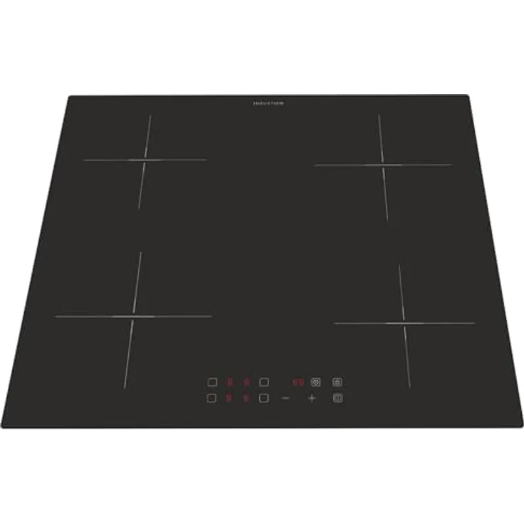 Oranier Induktionskochfeld KFI925, 60 cm autark mit 4 Kochzonen, Touch Control, matte Glaskeramik, 9 Leistungsstufen, Booster-Funktion, Topferkennung & Timer – Bild 5