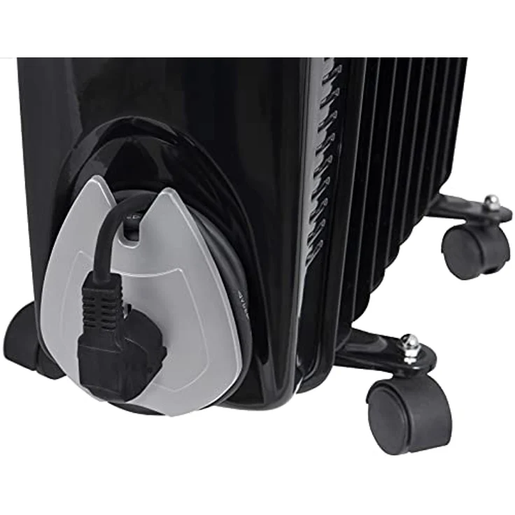 Gutfels HR 32011 sw Radiator, 2500 Watt, schwarz, Radiator – Bild 4
