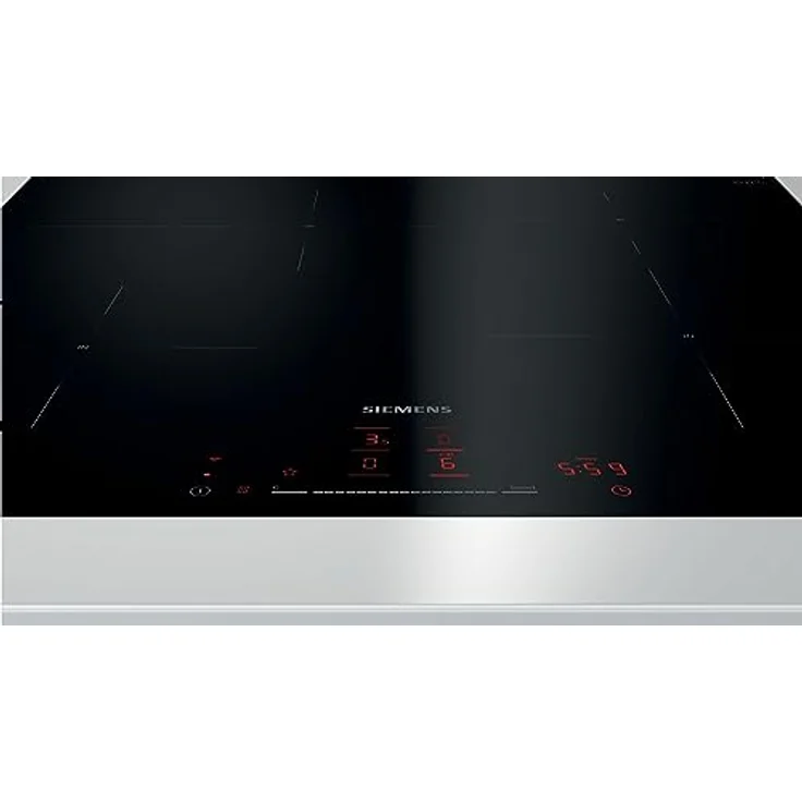 Siemens EH601HFB1E iQ300, Smartes Induktionskochfeld, 60 cm, Schwarz, flächenbündig, TouchSlider, Dunstabzugsautomatik – das perfekte Zusammenspiel von Kochfeld und Dunstabzugshaube – Bild 2