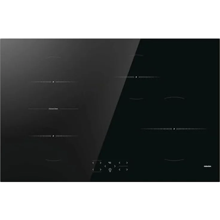 Hisense HI8421BSC Induktionskochfeld 80cm, 4 Zonen, ConnectZone, 2,3 kW Power Management, Timer - schwarz – Bild 1