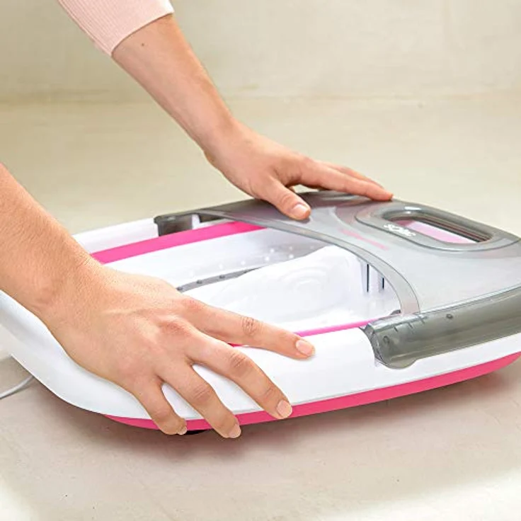 Solac, Massagegerät Therma Hydro ME7756, ergonomisch zusammenklappbar mit Hydromassage-Funktion für entspannende Fußbäder – Bild 8