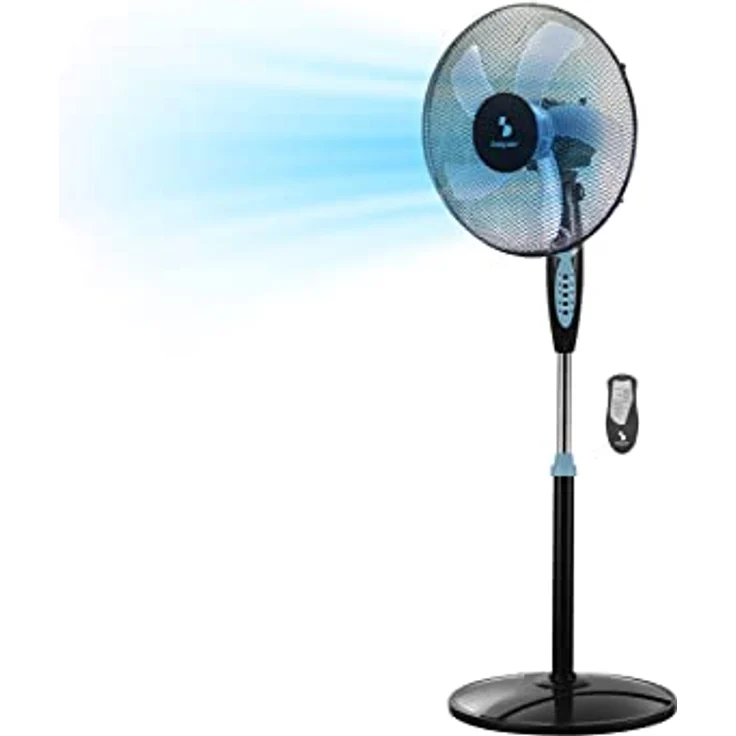 BEPER P206VEN131 Ventilator mit Fernbedienung, Fan 5 Flügel, Timer, 45 cm – Bild 1