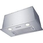 Candy CBG6250/1X, Dunstabzugshaube, 52 cm, 3 Leistungsstufen, 620 M3/H, Kohlefilter, fettfreies Aluminium-Panel, LED-Beleuchtung, 67 DB, Edelstahl