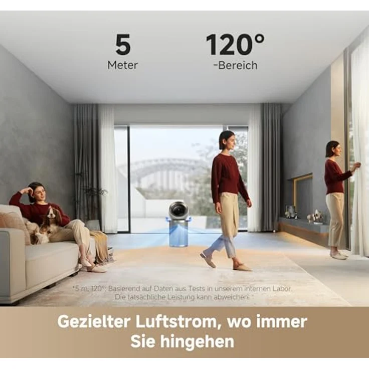 Dreame AirPursue PM20, Luftreiniger mit Enviro-Erkennung, Dualflow-Modulation, 3 Sekunden Aufheizzeit und mehrstufiger Filtertechnologie – Bild 4