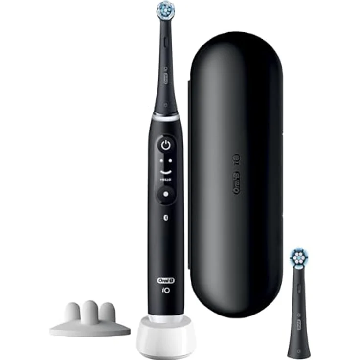 Oral-B Elektrische Zahnbürste iO 6, Erwachsener Vibrierende Zahnbürste Schwarz – Bild 3