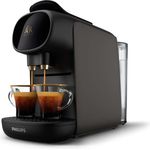 Philips L’OR Barista Sublime LM9012/23, vollautomatische Kapselmaschine mit 19-Bar-Pumpendruck und 0,8 Liter Wassertank, Schwarz