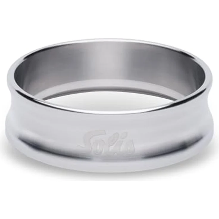 Solis Perfetta Dosierring für 54 mm Siebträger, Edelstahl, für präzises Tampen und saubere Dosierung