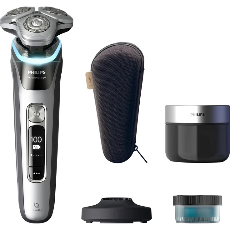Philips i9000 Prestige XP9204/30, Elektrorasierer mit SkinIQ Technologie und 360° Präzisionsscherkopf