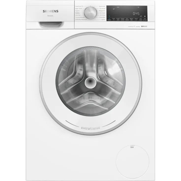 Siemens Extraklasse WG44G2Z90, Frontlader Waschmaschine mit 9 kg Fassungsvermögen und 1400 U/min, inklusive speedPack L und automatischer Fleckenentfernung