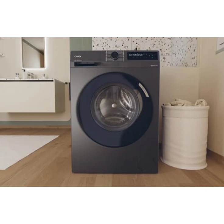 Candy BR 48B6G-S, Frontlader-Waschmaschine mit 8 kg Kapazität, Energieeffizienzklasse A, 1400 U/min, verschiedene Waschprogramme – Bild 7
