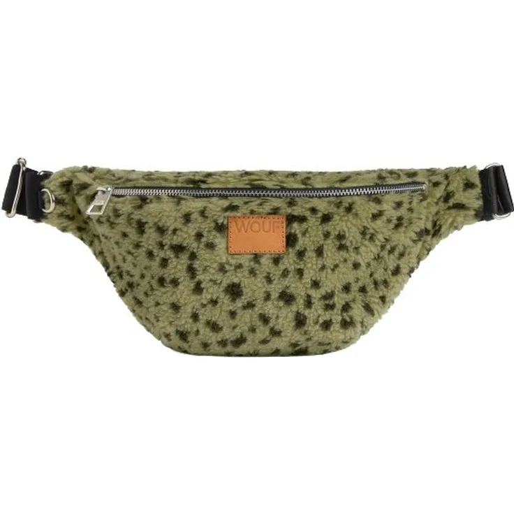 Wouf Teddy Gürteltasche 33 cm, oliv, 100% Polyester, strapazierfähig