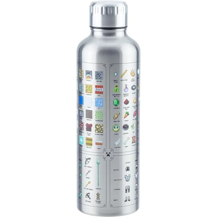 Paladone Metall Wasserflasche - Minecraft – Bild 4