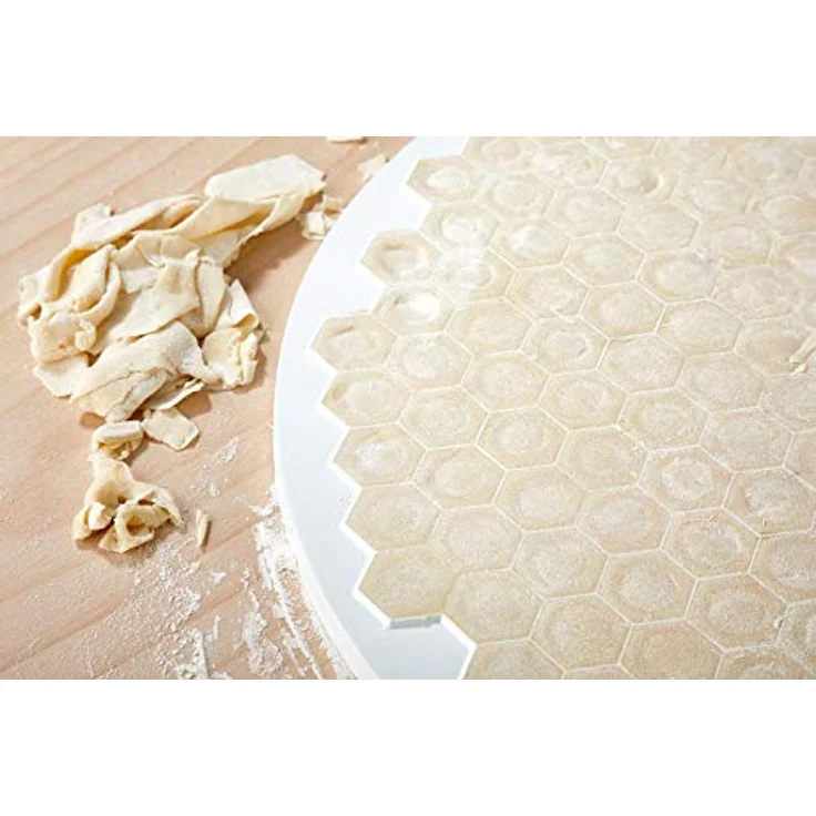 Vip Ahmet Ravioli Teigtaschen Form VP-077, Teigwerkzeug mit 200 Löchern, spülmaschinengeeignet, 40 cm – Bild 5