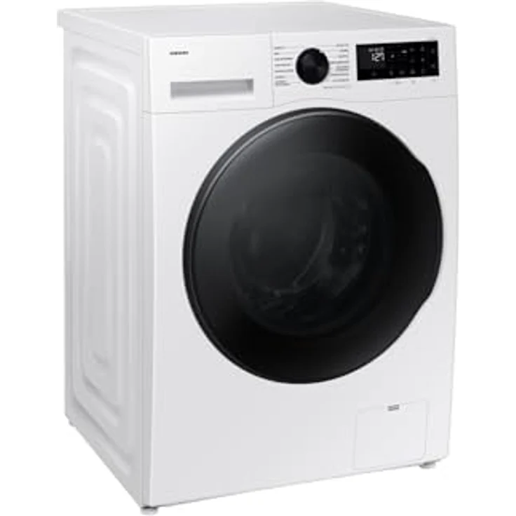 Samsung WD90DG5B15BE Waschtrockner, Freistehend, Frontlader, StayClean-Schublade, Air Wash-Technologie, Weiß D – Bild 2