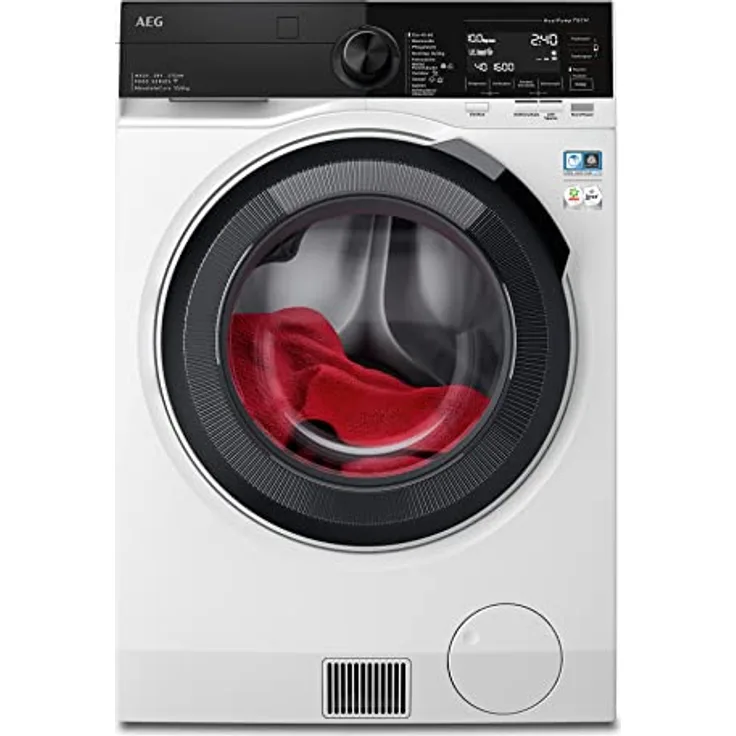 AEG LWR9W80600 / Wifi Waschtrockner mit Wärmepumpe / SensiDry – schonend und energiesparend / 10 kg Waschen / 6 kg Trocknen / C / Mengenautomatik / ProSteam® - Auffrischfunktion / 1600 U/min