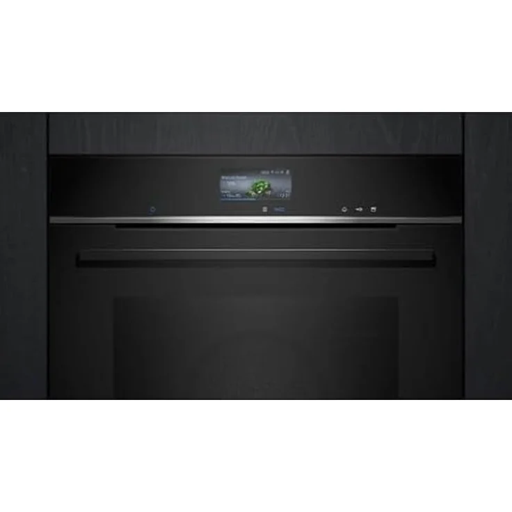 Siemens FOUR MULTIFONCTIONS PYROLYSE HR776G3B1, 71L Backofen mit Dampffunktion, Home Connect, schwarz – Bild 4