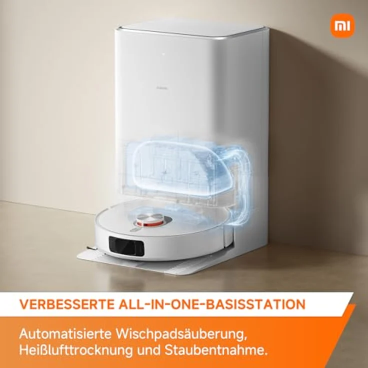 Xiaomi Robot Vacuum X20 Pro, Staubsauger-Roboter mit All-in-one Base Station und 7000Pa Saugkraft – Bild 6