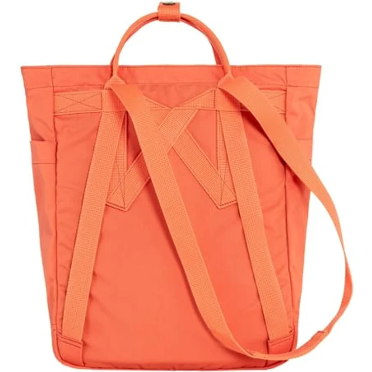 Fjällräven Kanken Totepack Umhängetasche, 27 cm, wasserabweisend, orange, Damen – Bild 2