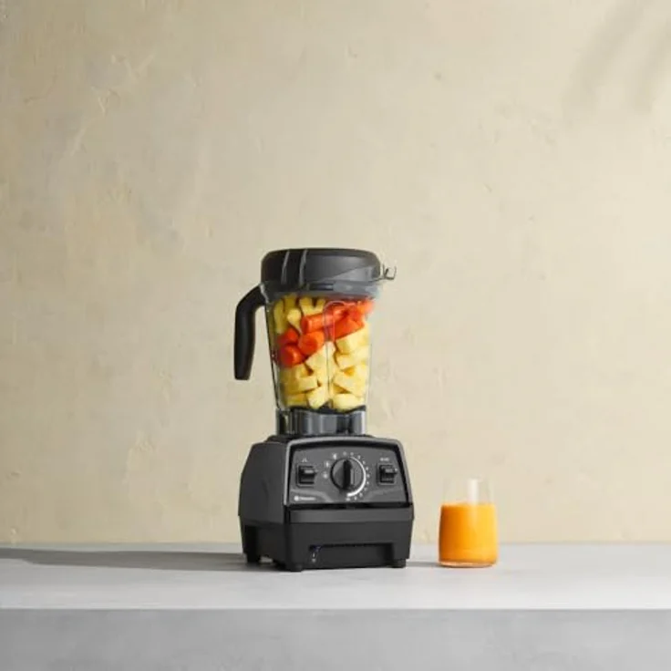 Vitamix E520, Explorian Series Standmixer mit 2 l Schüssel, 3 Programme und variabler Geschwindigkeitsregelung, Schwarz, BPA-frei – Bild 2
