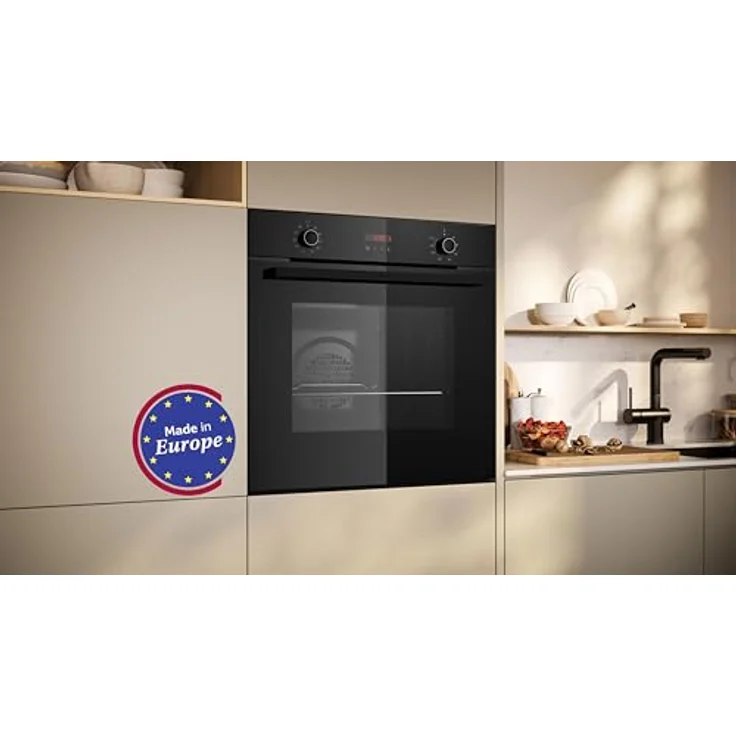 Neff B2CCG6AK3, N 30, Backofen, 60 x 60 cm, Schwarz mit CircoTherm Heißluftsystem – Bild 2