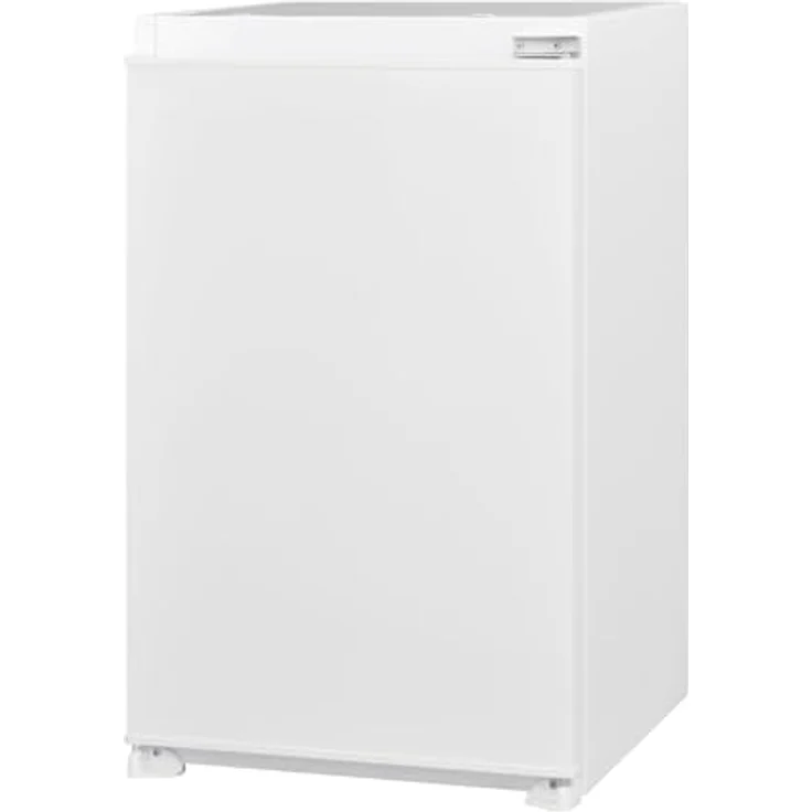 Respekta Einbaukühlschrank 126 Liter Schlepptür, kompakt in Weiß, 88 cm Nischenmaß mit automatischem Abtauverfahren und LED-Beleuchtung – Bild 3