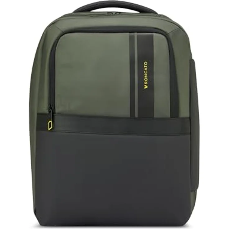 Roncato Metropolitan Reiserucksack 40 cm, olivgrün, 100% Nylon, 30 x 20 x 40 cm – Bild 2