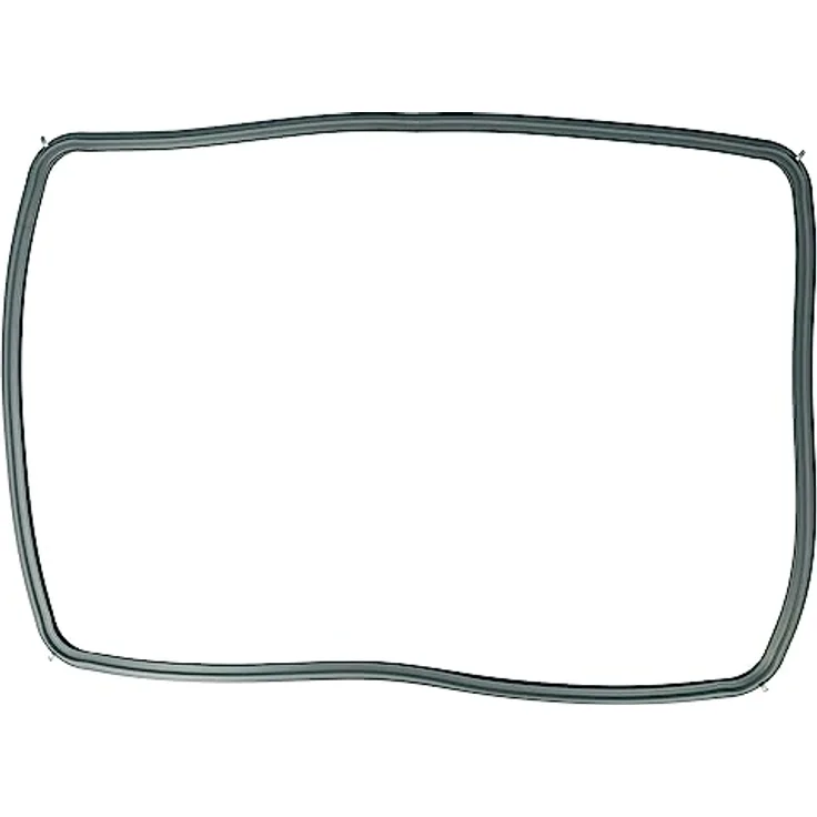 vhbw Türdichtung kompatibel mit Junker & Ruh Backofen - 50 x 35 x 1 cm, Grau
