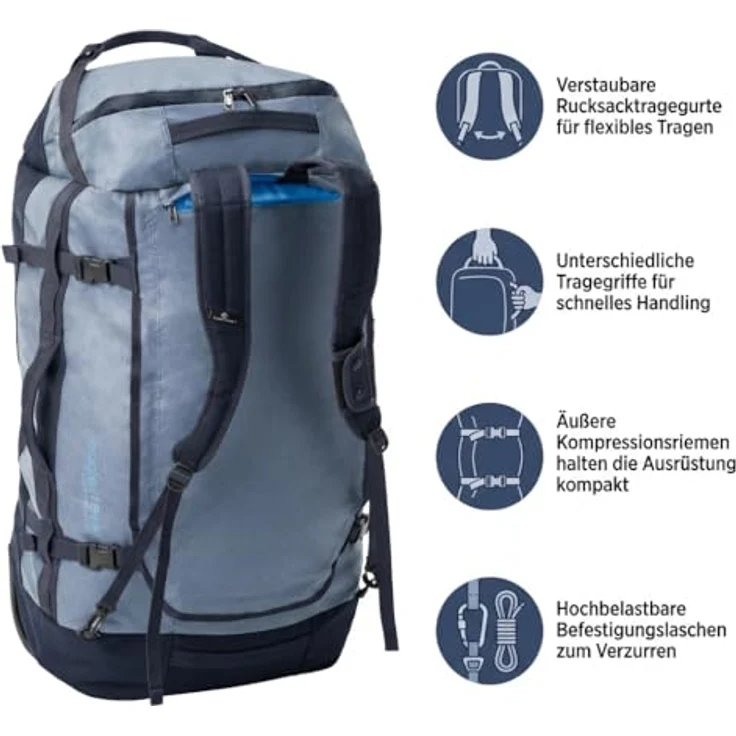 Eagle Creek Cargo Hauler 2 Rollen Reisetasche, 86 cm, 100% Polyester, blau – Bild 2