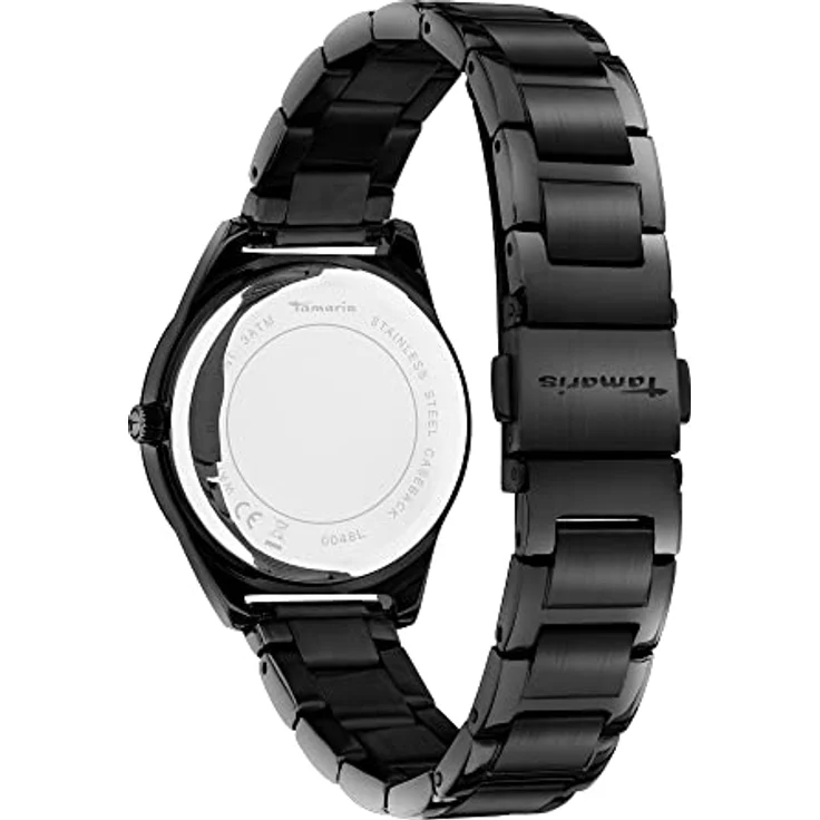 Tamaris Armbanduhr TT-0048-MQ IP Schwarz – Bild 3