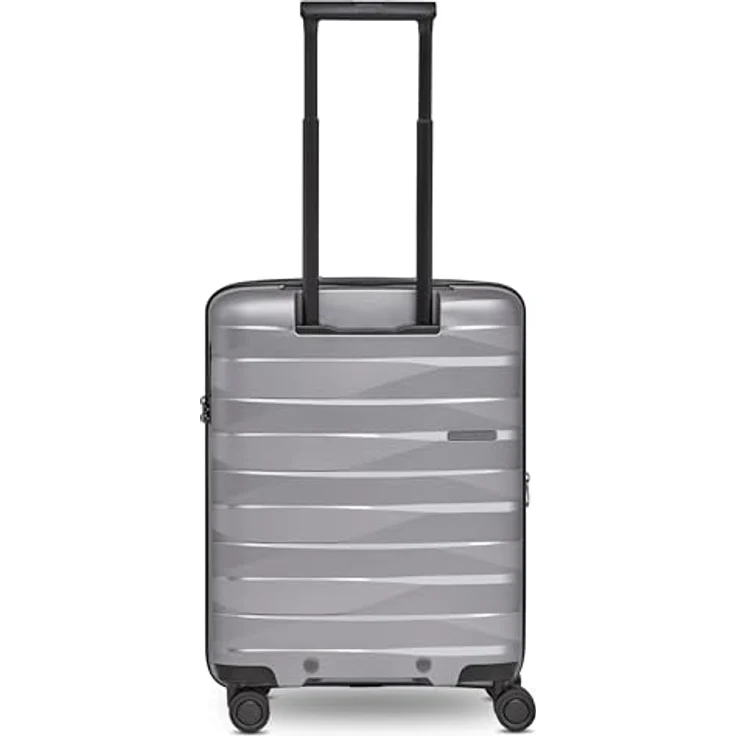 Bergpfeil Kleiner Hartschalen Kabinen-Koffer | Cabin-Trolley 40 x 22 x 55 cm, Polypropylen-Material, nur 2,8 kg, Doppelrollen & TSA-Schloss (Travel) – Bild 3