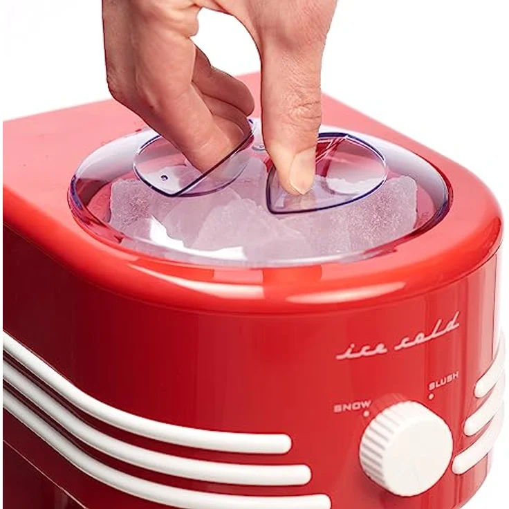 Salco SNC31 Retro Frozen Beverage Station Slush & Crushed-Ice, Eis-Herstellung zum Event, Retro-Design, 50er Jahre, Kindergeburtstag – Bild 6