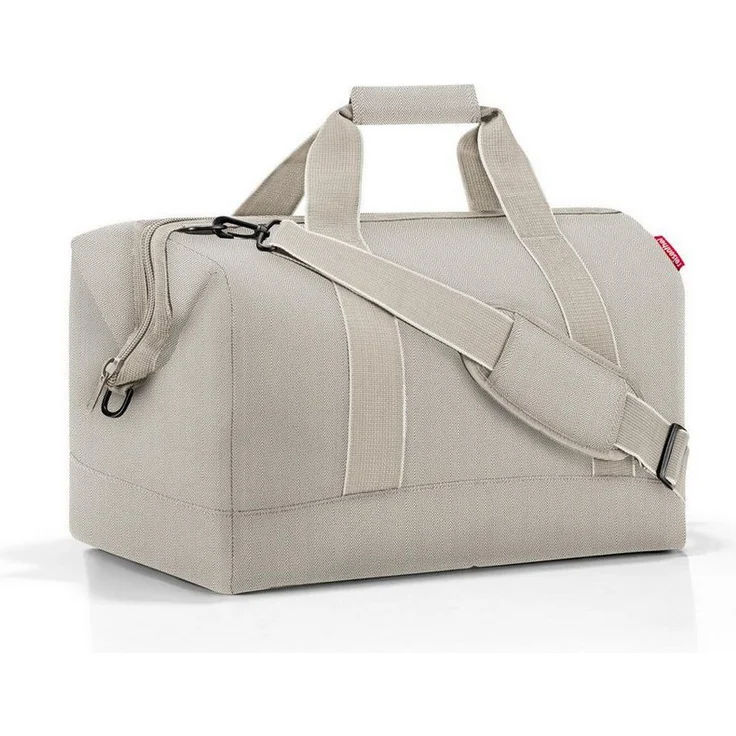 REISENTHEL® allrounder L Einkaufsshopper in Herringbone Sand, 30 l Volumen, wasserabweisendes Polyestergewebe – Bild 1