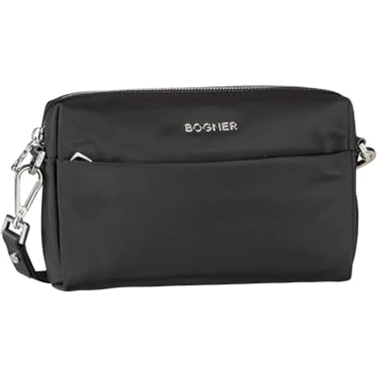 Bogner Klosters Sita Shoulderbag SHZ, Umhängetasche im sportlichen Look, Schwarz – Bild 1