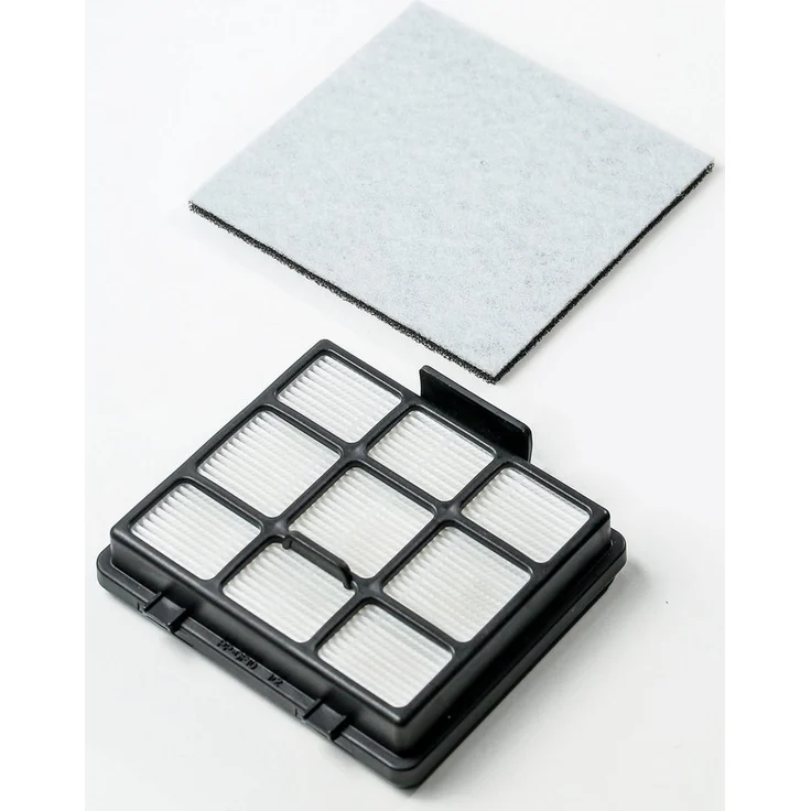 Hanseatic Motorschutzfilter Set HBVC80012WMC + HBVC80012DGMV, HEPA 12 Filter für HBVC80012DGMC und HBVC80012WMC, Staubsauger-Zubehör