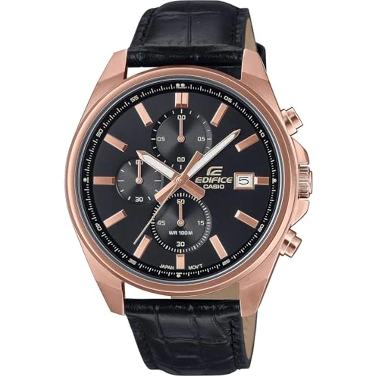 CASIO EFV-610ECL-1AUEF, Armbanduhr mit Edelstahlgehäuse und schwarzem Ziffernblatt – Bild 2