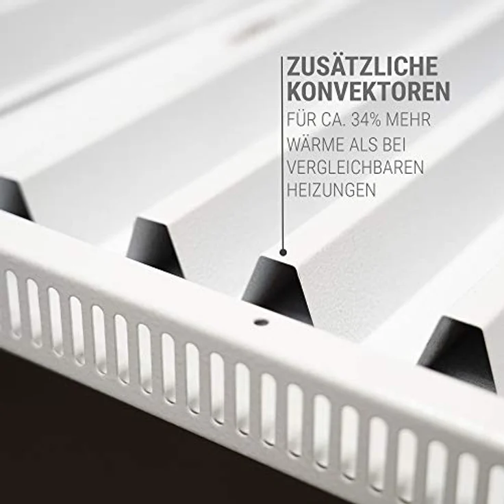 Vasner Konvi Serie Hybridheizung Infrarotheizung Konvektionsheizung, Infrarotheizung – Bild 6