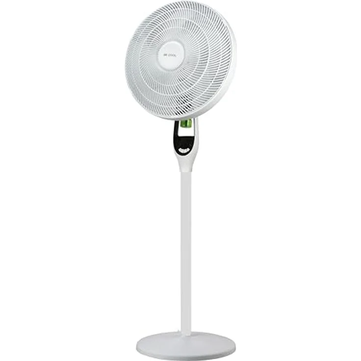 Be Cool BC40STMOSQ Stand- und Tischventilator mit Mückenabwehr, Ø 43 cm, 55 Watt, 4 Geschwindigkeiten, Schwenkfunktion, ECO-Modus, 8 Std. Timer, Fernbedienung, weiß – Bild 1