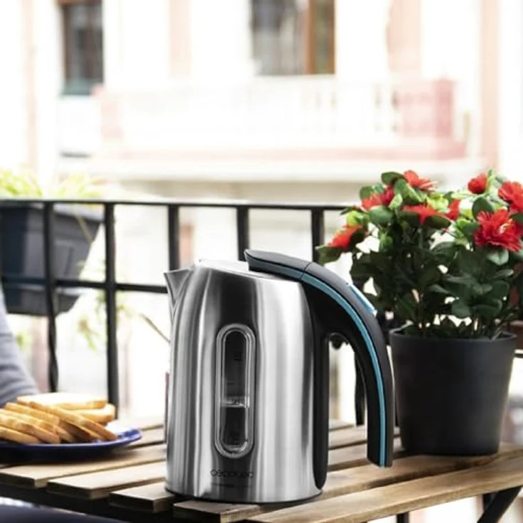 Cecotec ThermoSense 270 Elektrischer Wasserkocher 1,7 Liter, BPA-frei, Edelstahl, 360-Grad-Basis, Antikalkfilter, doppeltes Sicherheitssystem, 2200 W – Bild 5